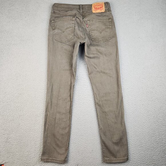 Levis 511 Jeans Mens 30x32 Slim Fit Straight Leg Cotton Blend Modern Khaki Pants - Picture 2 of 12